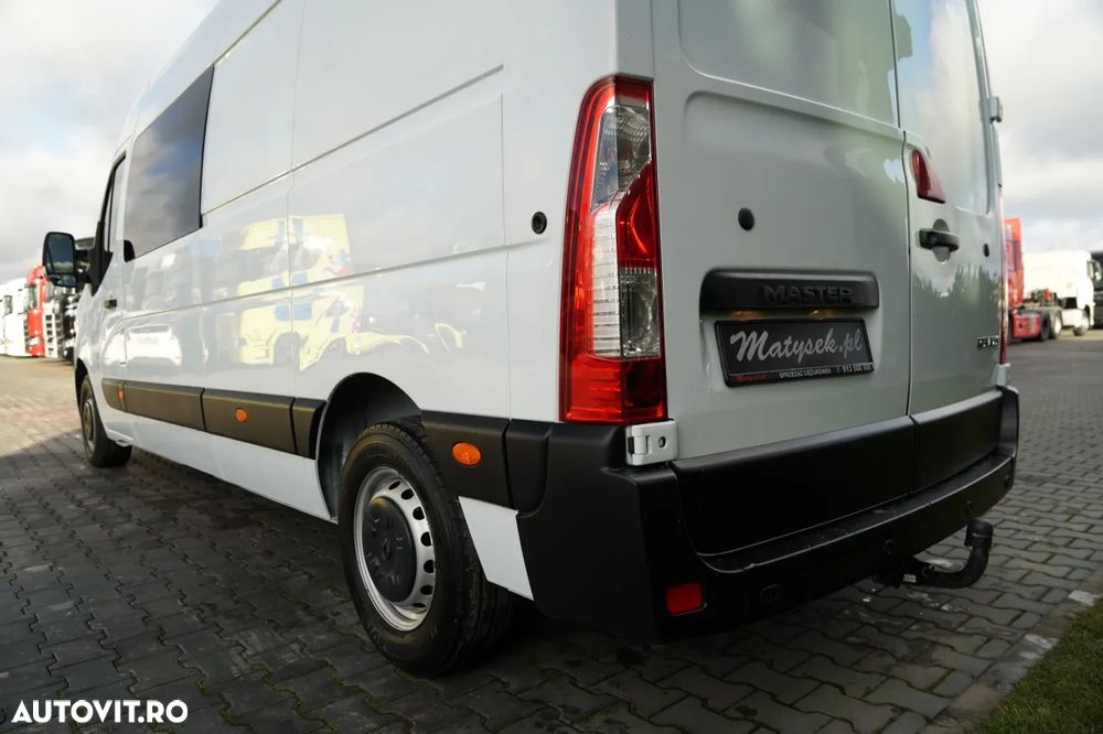 Renault MASTER / TABLĂ / DUBIȚĂ / CABINĂ MIXĂ 7 LOCURI / CAROSERIE / RAFTURI / UN SINGUR PROPRIETAR - 11