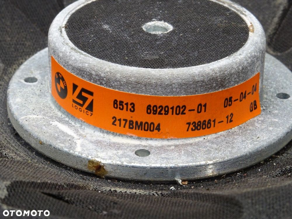 GŁOŚNIKI KOMPLET  BMW 5 (E60) 2003 - 2010 545 i 245 kW [333 KM] benzyna 2003 - 2005 - 5