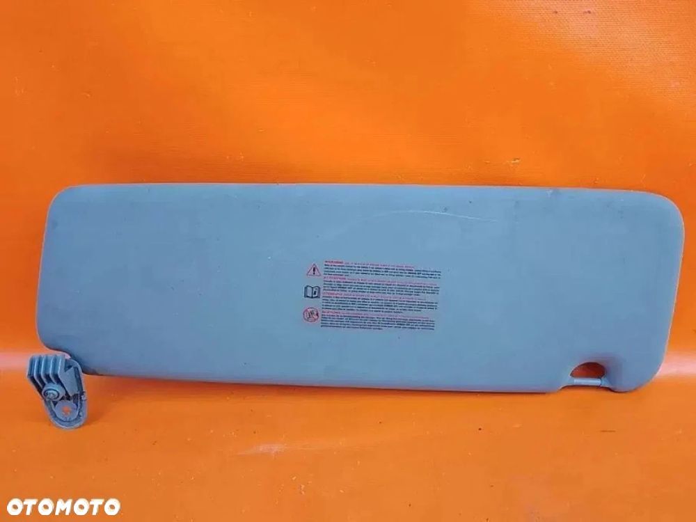 trafic vivaro primastar 01-14 osłona przeciwsłoneczna prawa daszek słonecznik - 1