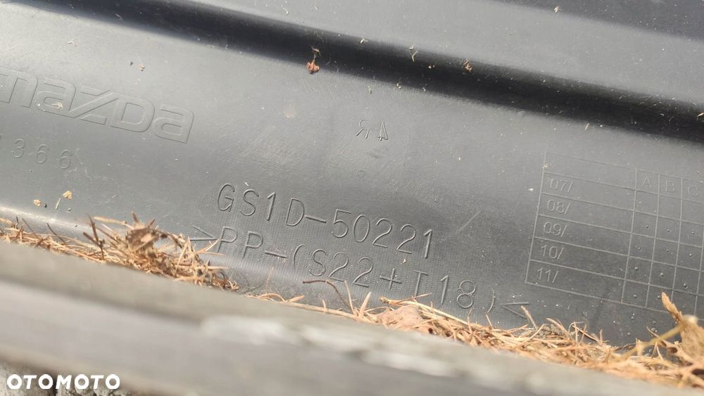 PD ZDERZAK TYŁ MAZDA 6 II 07- GS1D50221 - 7