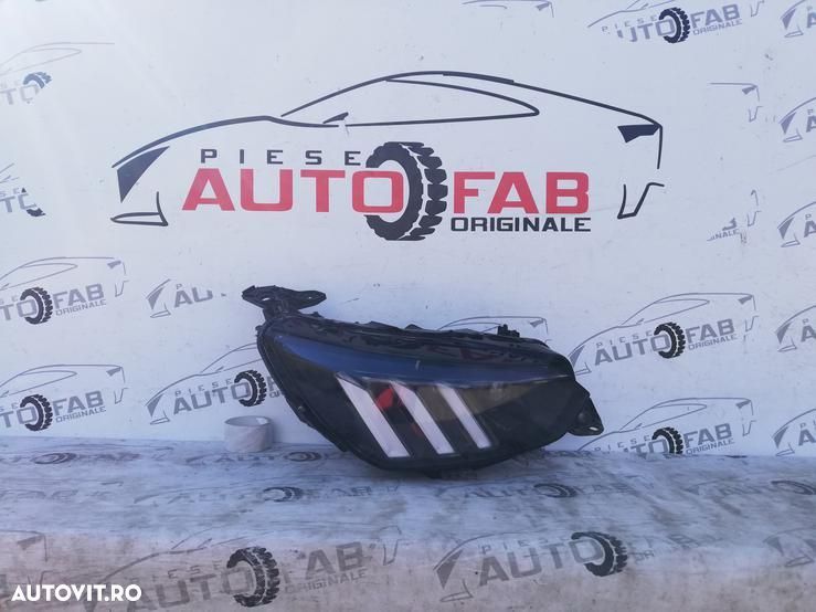Far dreapta Peugeot 208 2008 Full LED 9823193480 an 2019-2020-2021-2022-2023 - 1