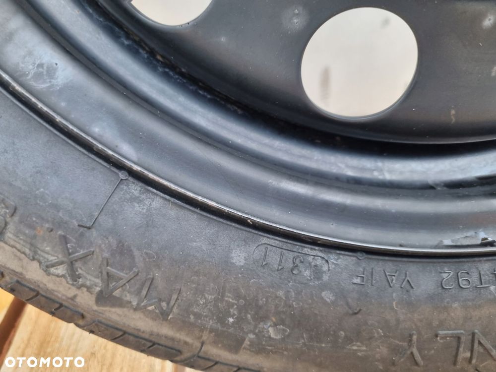 KOŁO DOJAZDOWE Audi A3 8V Golf VI _ dojazdówka 125/70 R16 5x112 1K0601027A - 4