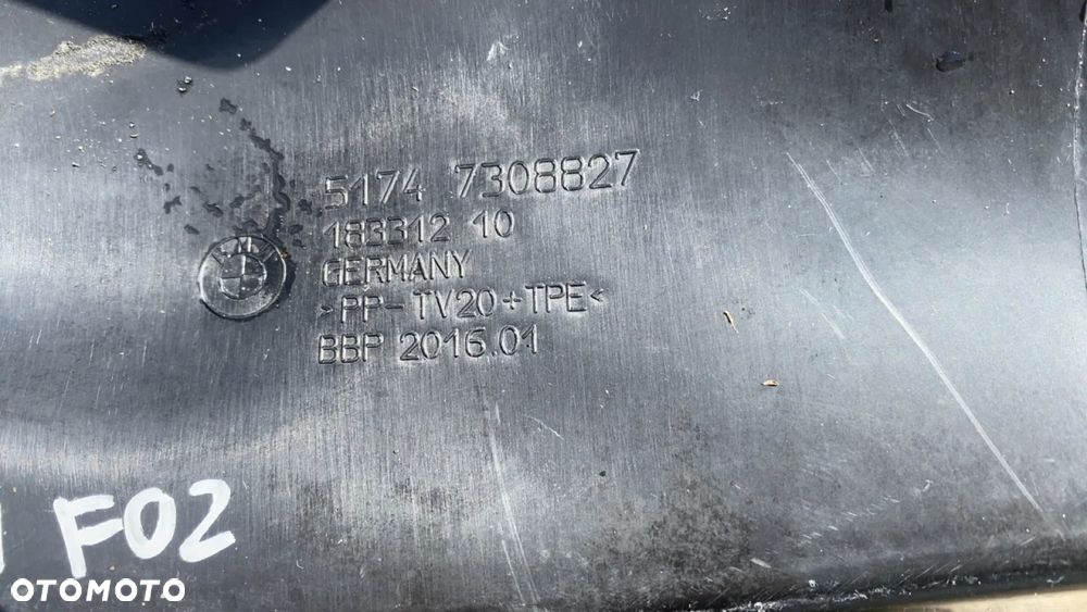 KIEROWNICA POWIETRZA LEWA BMW F01 F02 7308827 - 2