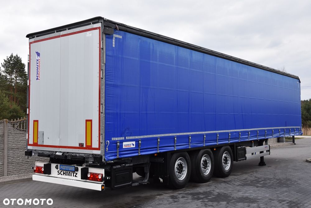 Schmitz Cargobull FIRANA / 240 TYŚ KM PRZEBIEGU! / DACH PODNOSZONY / OŚ PODNOSZONA / WAGA WABCO / STAN JAK FABRYCZNIE NOWY ! ! ! - 16