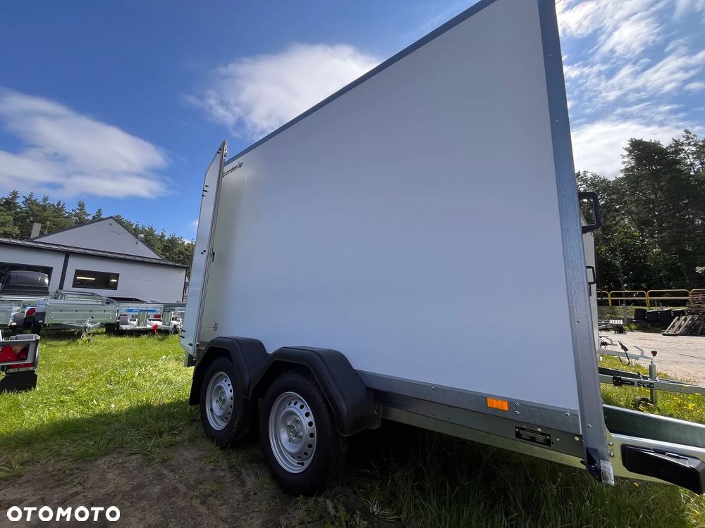 Brenderup Przyczepa CARGO CD300 TBD furgon z DRZWIAMI  300x155x185cm z hamulcem 2000kg - 2