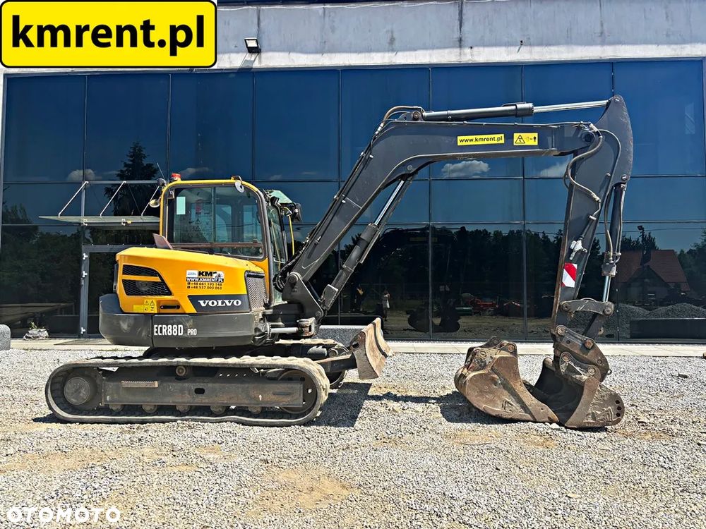 Volvo ECR 88 D KOPARKA GĄSIENICOWA 2020R. | JCB 8080, 8085 ,85 CAT 308 307, KOMATSU PC 88, MECALAC 8 MCR  YANMAR VIO BOBCAT 80 - 3