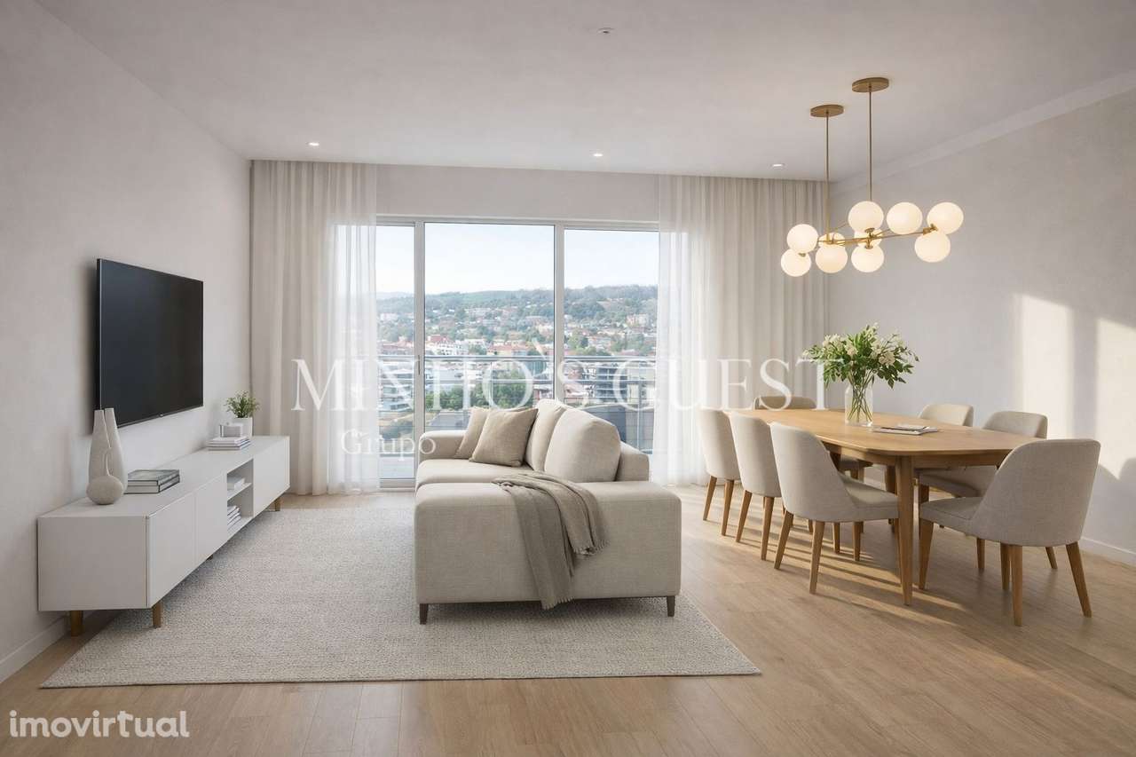 Apartamento T3 Totalmente Remodelado c/ varanda - Maximinos, Braga - Grande imagem: 2/8