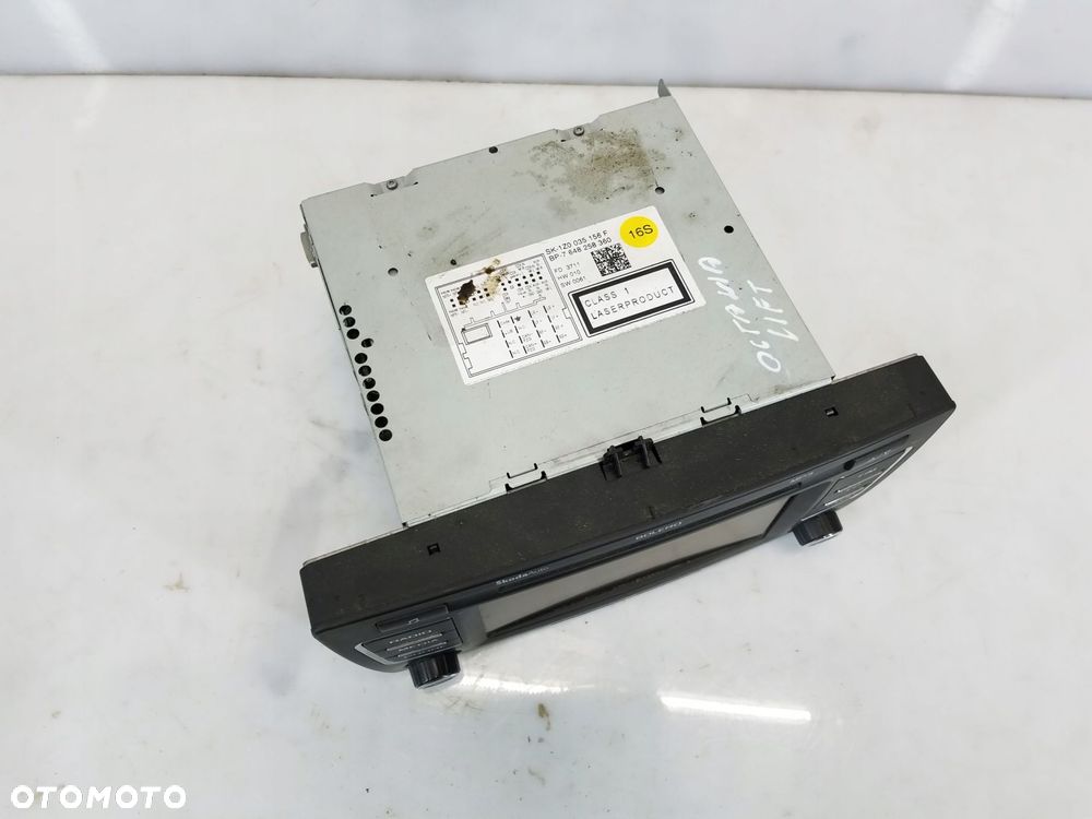 radio cd bolero skoda octavia ii lift 1z0035156f - 3