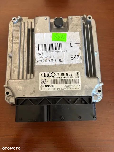 STEROWNIK KOMPUTER SILNIKA AUDI A6 C6 3.0 4F9910401E - 1