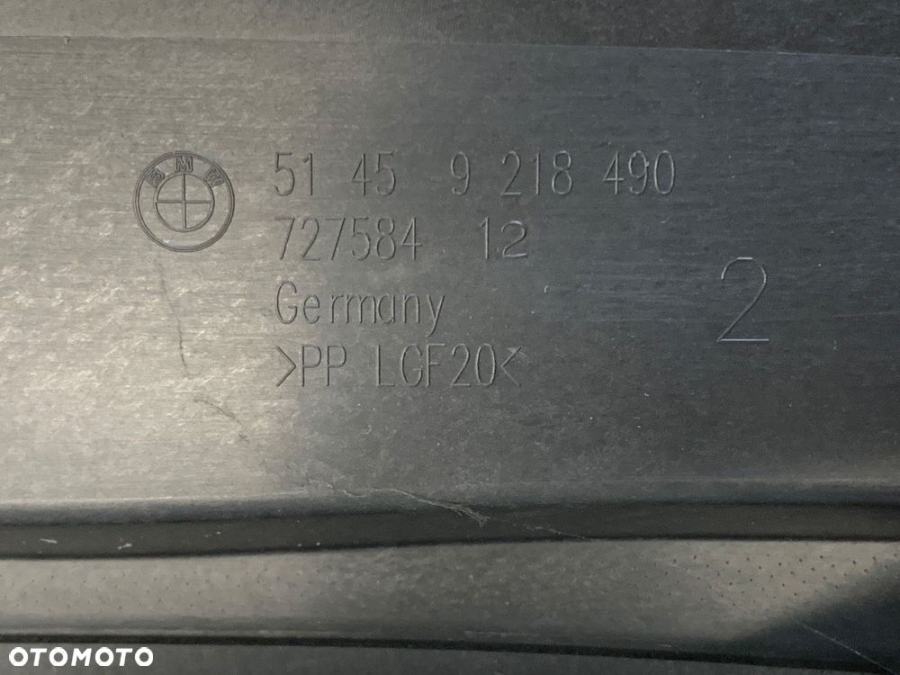 KOKPIT Z PODUSZKĄ PASAŻERA  BMW 3 (F30, F80) 2011 - 2018 320 d 120 kW [163 KM] olej napędowy 2011 - 8