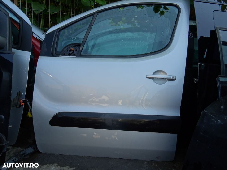 Vand Usa Fata Stanga Peugeot Partner din 2010 volan pe stanga fara rugina - 1