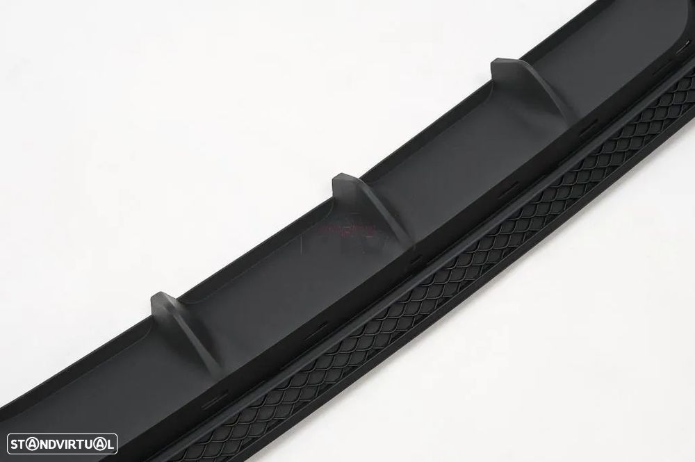 Difusor com Ponteiras Mercedes E W212 (2013 a 2016) Look E63 Amg - 8