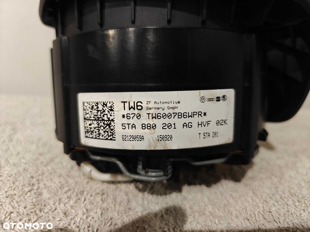 Poduszka Powietrzna AIRBAG Kierownicy Volkswagen Tiguan II  Oryginał - 7