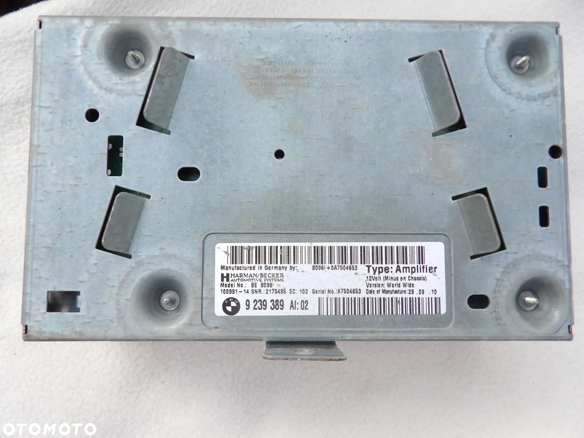 BMW - F10 , F11 , BMW 5 - WZMACNIACZ HIFI - 9239389 - 1