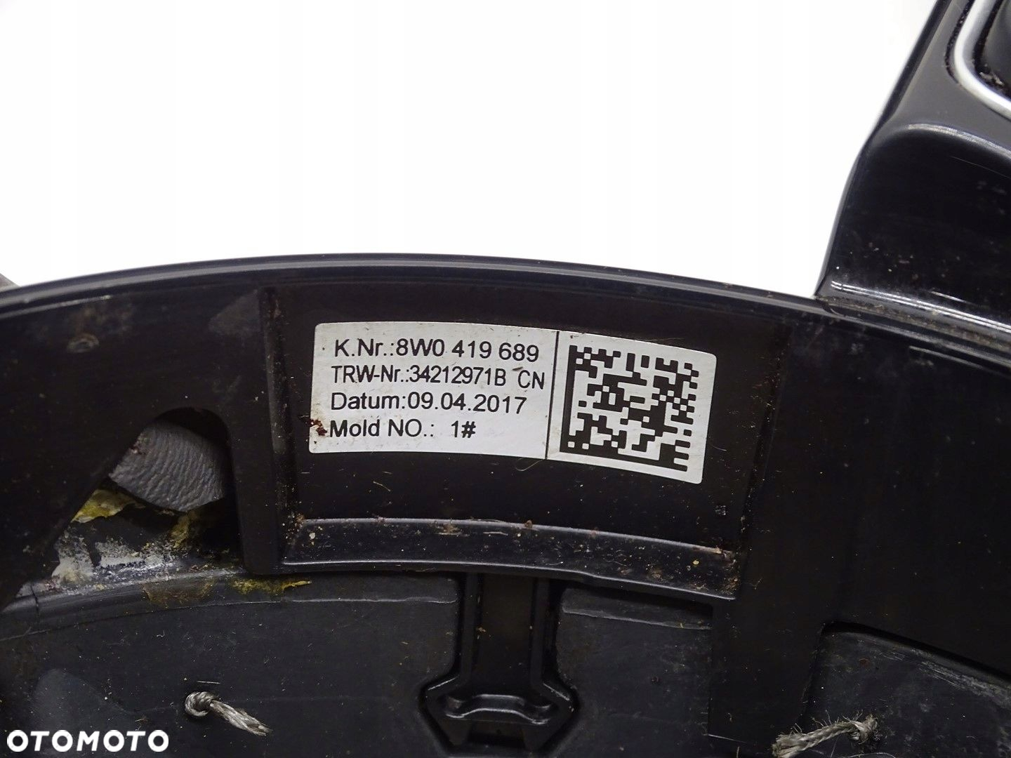 KIEROWNICA SKÓRA PIKOWANA MULTIFUNKCJA AUDI A4 B9 A5 8W S-LINE 8W0419091CR - 11