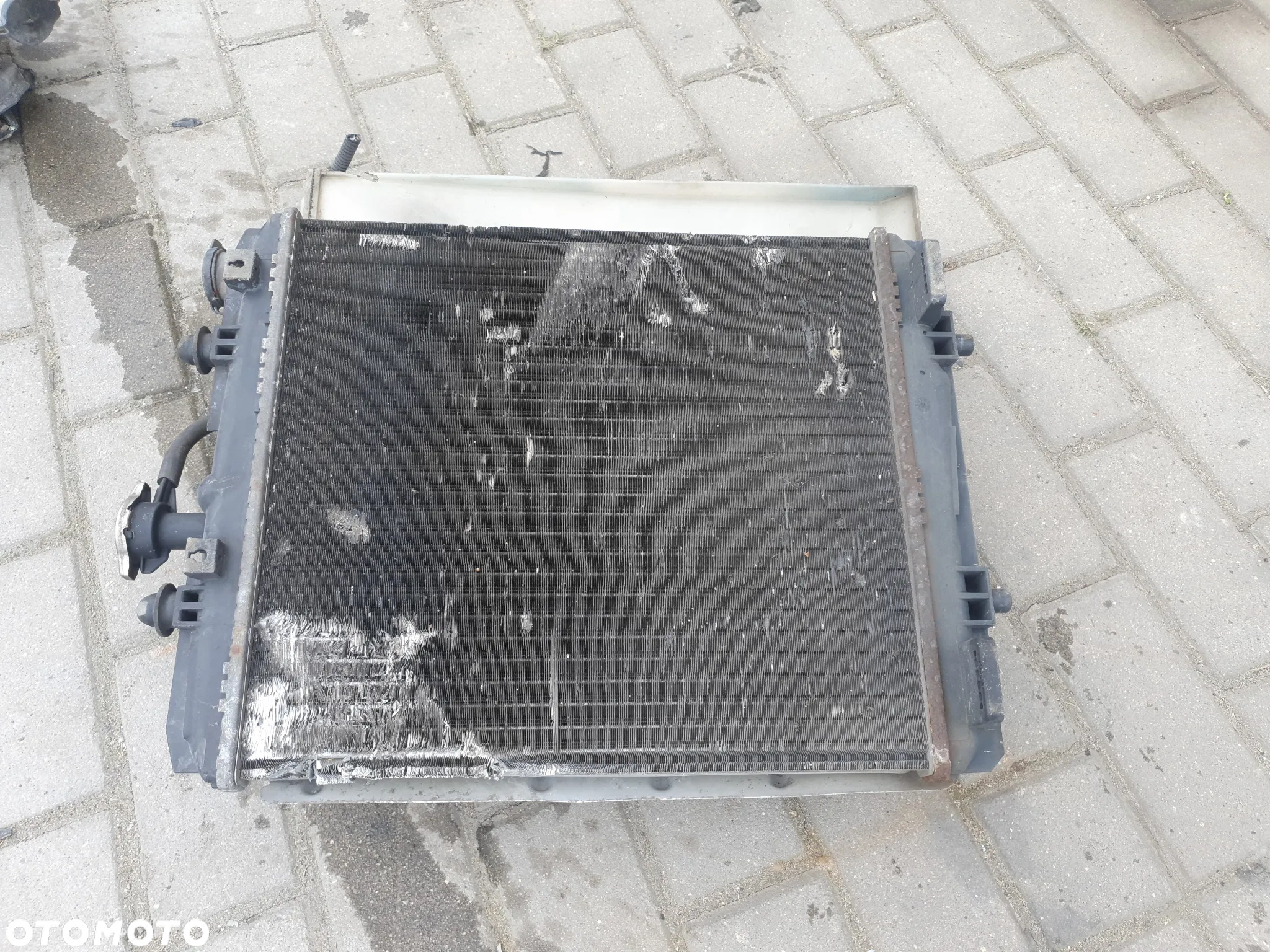 CHŁODNICA WODY WENTYLATOR TOYOTA AYGO I 1.0 - 4