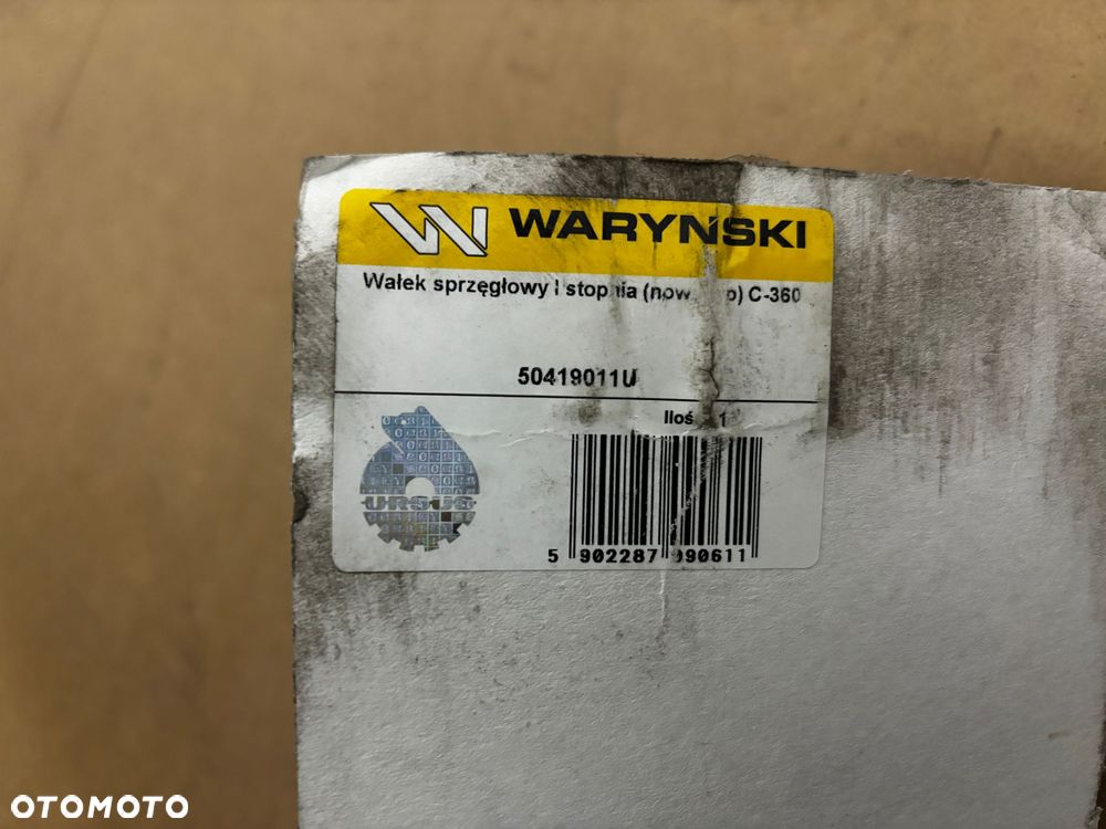 Wałek sprzęgłowy I stopnia (nowy typ) URSUS C-360 nr 50419011U - 3