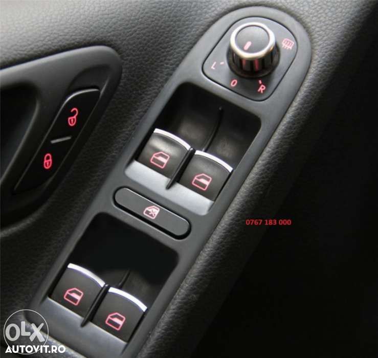 Butoane geamuri electrice Golf 5, Golf 6, Passat B6, B7, CC, Tiguan - 1