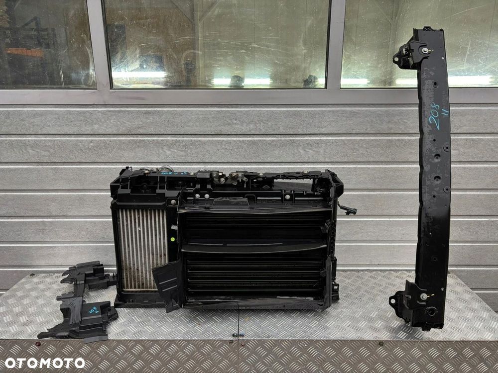 PEUGEOT 208 II PAS PRZÓD CHŁODNICE BELKA 1.5 BHDI - 1