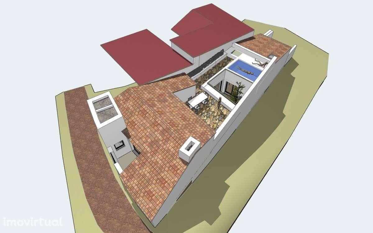 Terreno com projecto aprovado - Grande imagem: 4/17