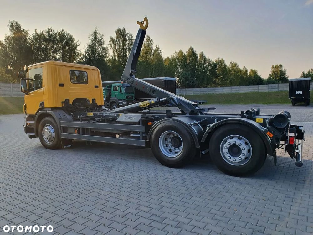 Scania P410 Hakowiec Meiller 6x2 Oś Skrętna Automat Krajowa! - 10