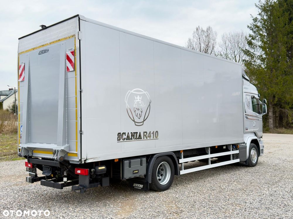 Scania SCANIA R410 / IZOTERMA / KONTENER / SILNIK 6 CYLINDROWY / 13 LITROWY  / KLIMA POSTOJOWA / WINDA / SPROWADZONY / SYPIALKA / AUTOMAT / 18 PALET / E6 / STAN BARDZO DOBRY - 5