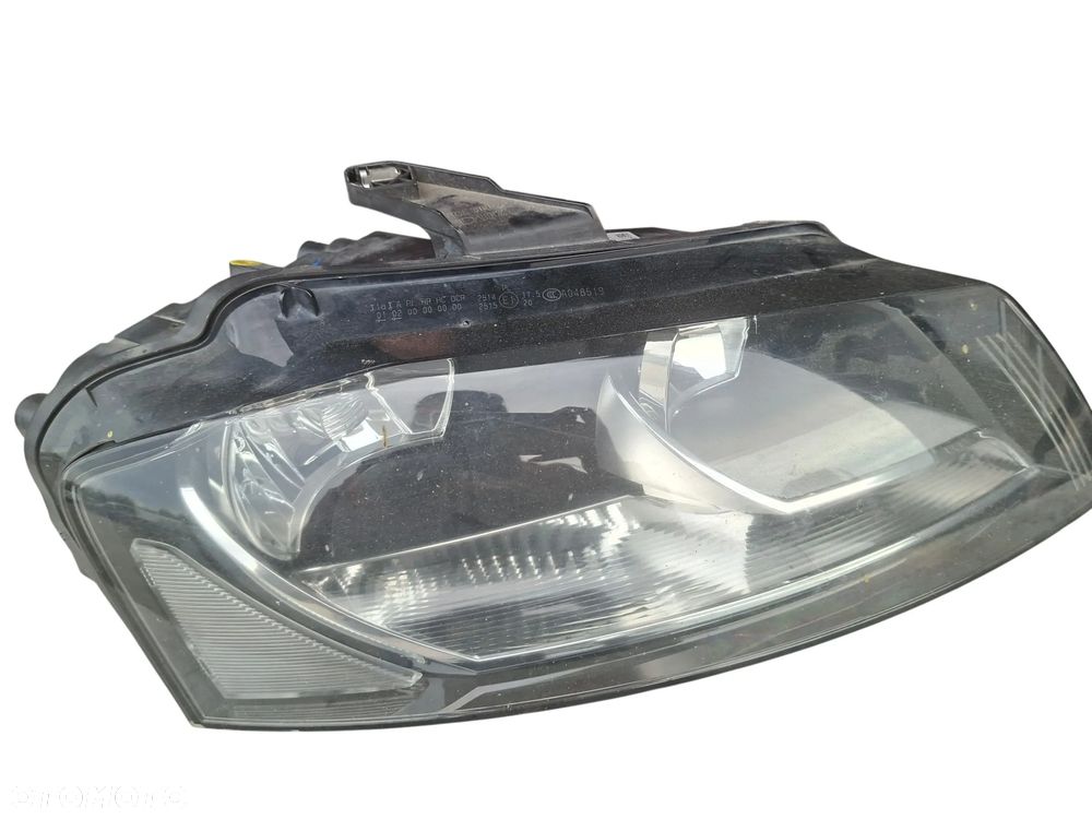 AUDI A3 8P 3D HB 08r LAMPA PRAWA PRAWY PRZÓD PRZEDNIA 8P0941004BL - 1