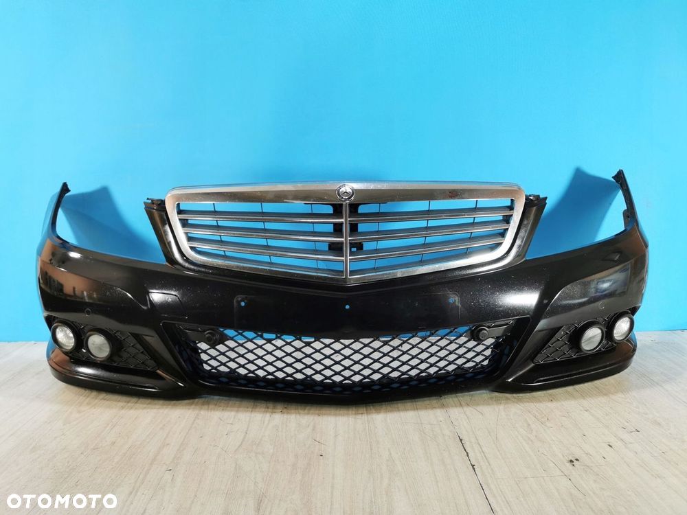 Mercedes C-Klasa W204 Lift zderzak przód przedni PDC C197 - 1