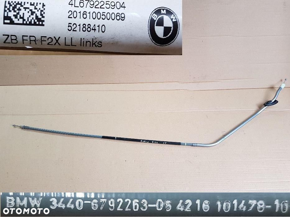 BMW 1 120 F20 f21 LIFT linka linki hamulcowe ręcznego oryginał - 4