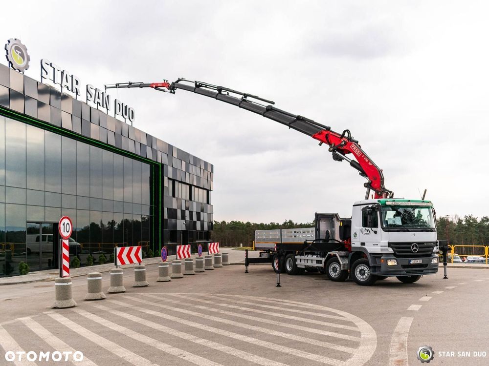 Mercedes-Benz Actros 3244 8x4 Fassi F600 HDS Żuraw Fly Jib Wciągarka - 3