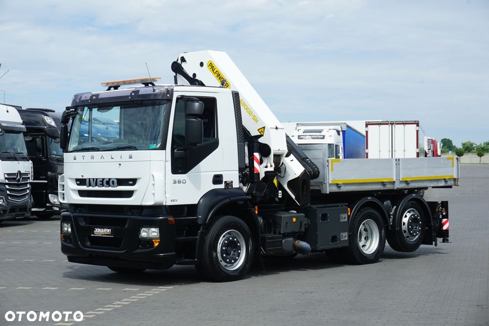 Iveco STRALIS / 260E36 / 6 X 2 / HDS PALFINGER PK 42 002 SH-E / WYSIĘG 17 M - 10