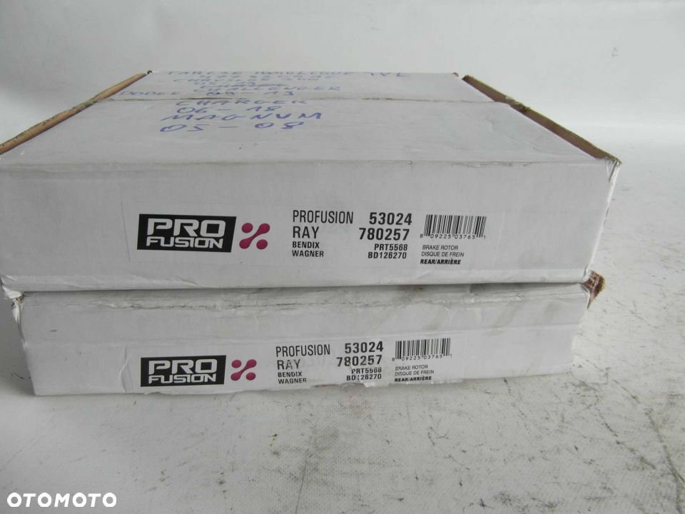 300 CHALLENGER CHARGER TARCZE HAMULCOWE TYŁ PROFUSION 4779209AG - 4