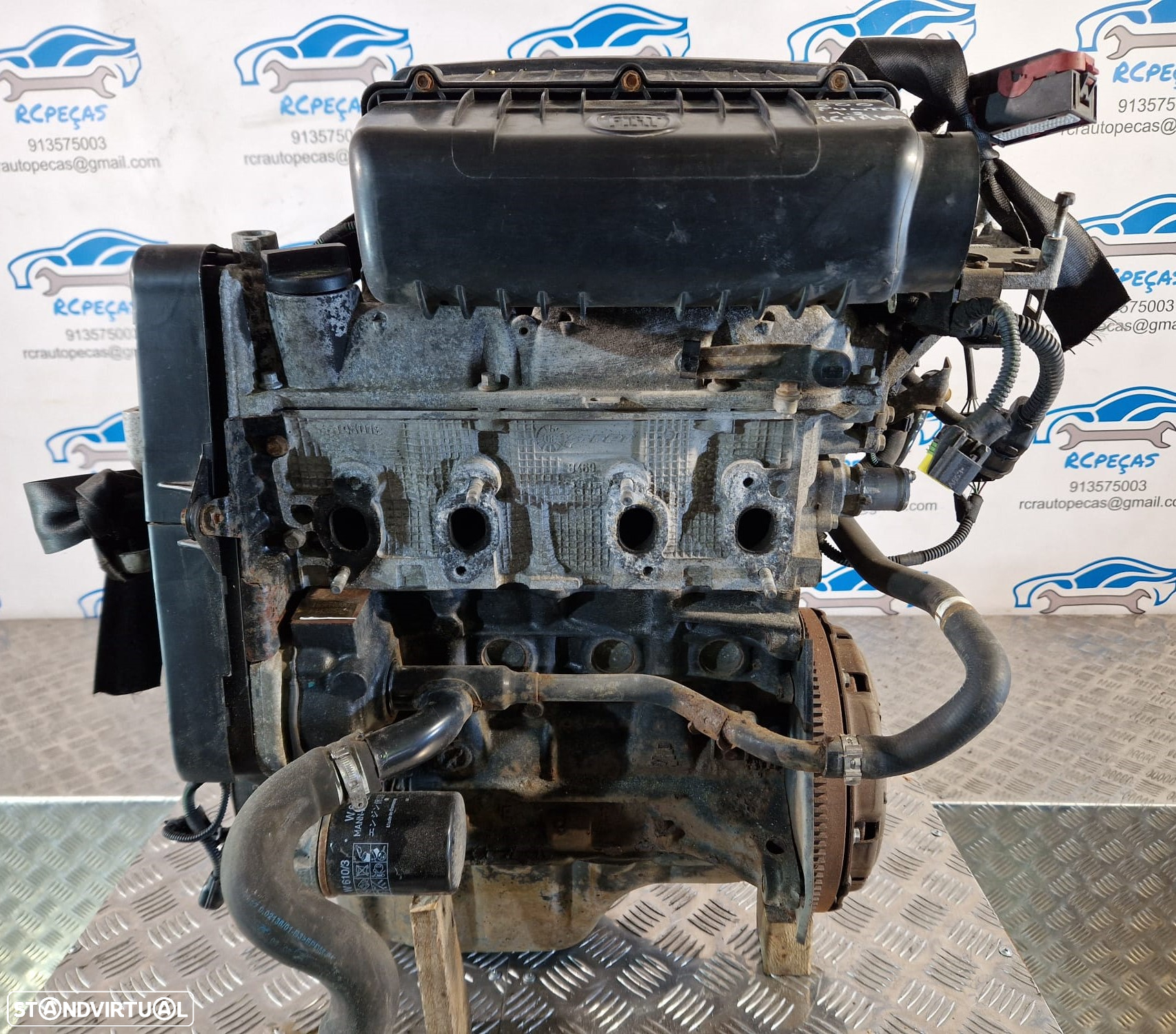 MOTOR COMPLETO 1.2i 8V 69CV 169A4000 169A4.000 4428543 FIAT 500 312 2010 PANDA 169 PUNTO EVO 199 GRAND PUNTO 199 FORD KA RU8 LANCIA Y YPSILON 843 - 5