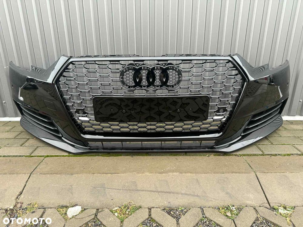 Audi A4 B9 Zderzak Przód Przedni Kompletny 4xPDC 15-19 LY9B - 1