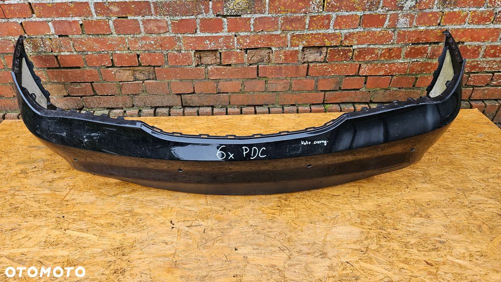 MERCEDES CLA C117 W117 13-16 Zderzak tył pod czujniki parkowania Zderzak tylny 6x PDC Spojler A1178850325 - 6