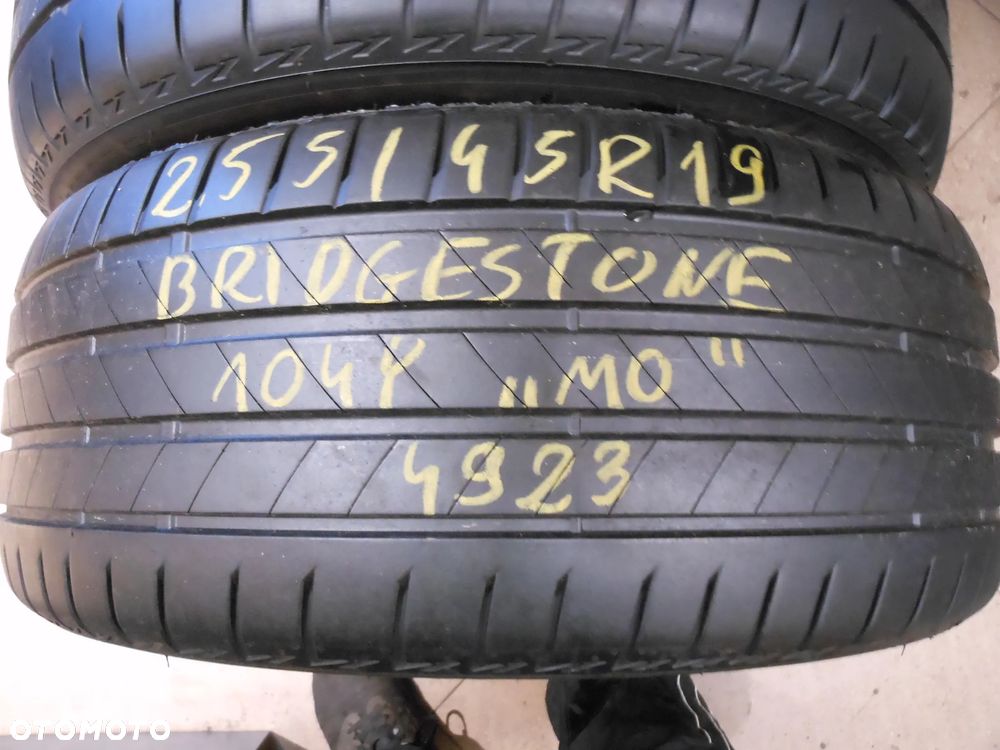 opony 255/45r19 bridgestone turanza t005 MO 7mm lato para - 2