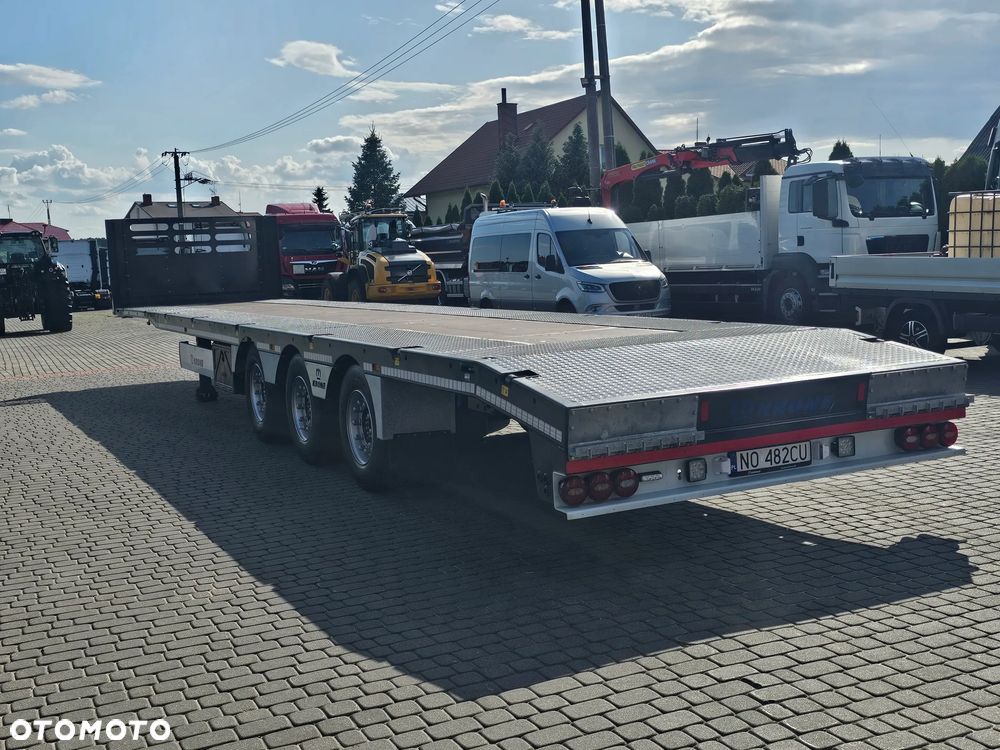 Krone LAWETA PLATFORMA NISKOPODWOZIE 3-osiowa Mało uzywana! - 17