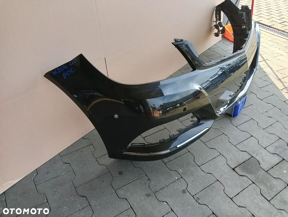 Mercedes C Klasa W204 lift ZDERZAK PRZEDNI pdc - 2