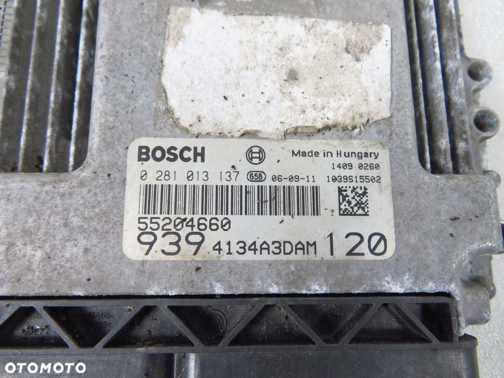 STEROWNIK SILNIKA ALFA ROMEO 159 1.9 JTDM 55204660 55204660 - 5
