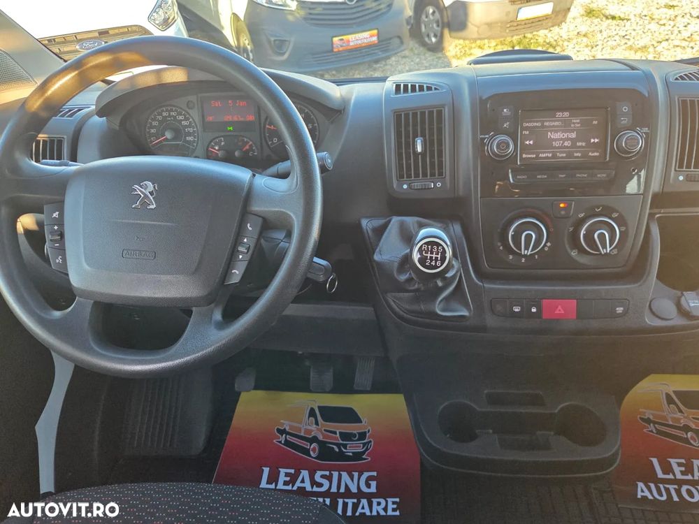 Peugeot Boxer Doka 7locuri+Bena L=3.30m - 24