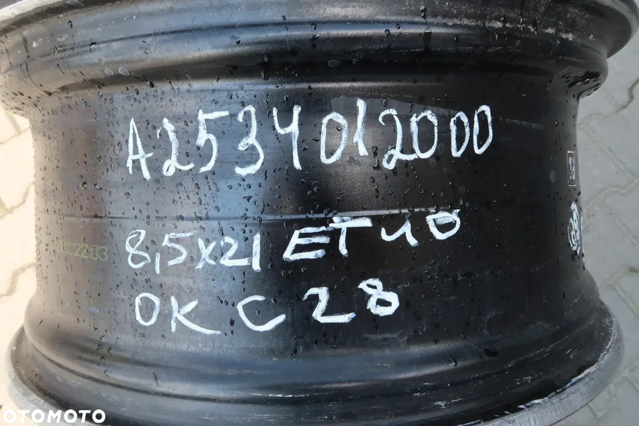 C28 FELGA MERCEDES GLC A2534012000 8,5X21ET40 - 9