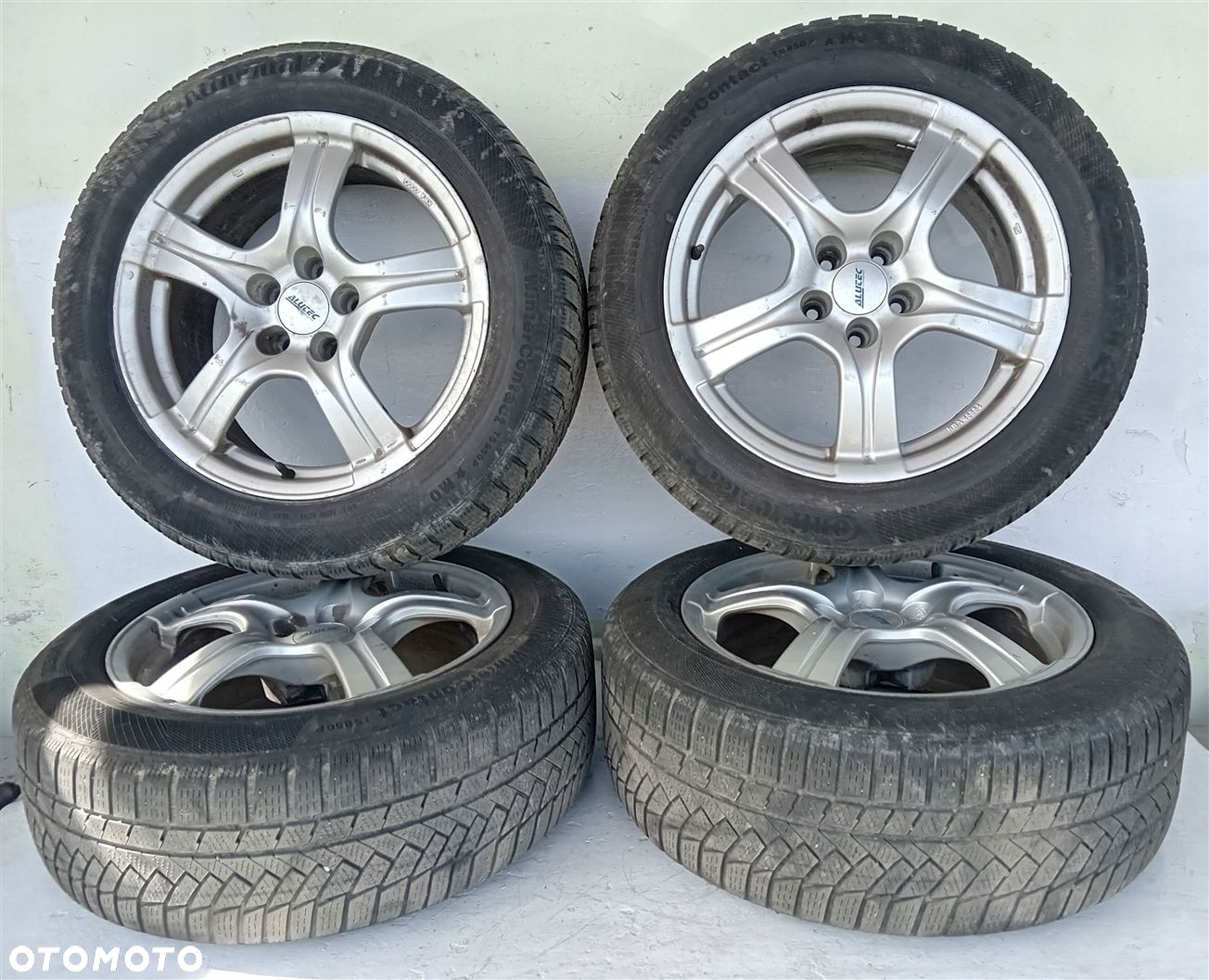 KOŁA ALUFELGI OPONY WINTERCONTACT CITROEN C5 III X7 5x108 225/55R17 17 - 2