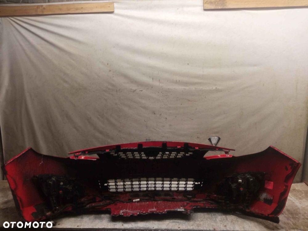 @ ZDERZAK PRZÓD PRZEDNI DO OPEL ASTRA J 4 IV Z50B CZERWONY HALOGENY - 2