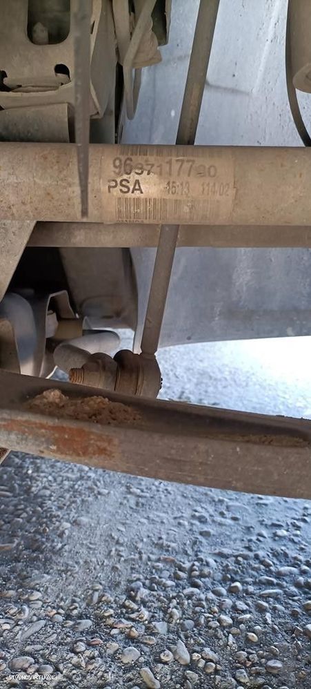 TRANSMISSÃO FRONTAL ESQUERDA PEUGEOT 307 2002 -9637117780 - 2