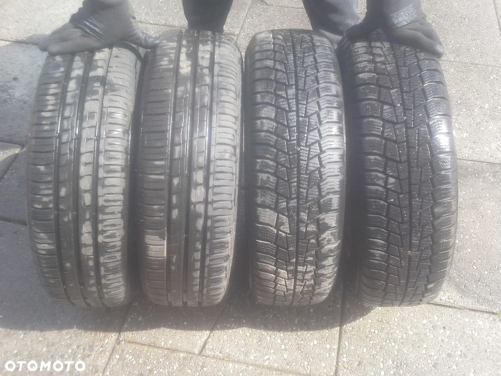 Ford Fiesta MK6 komplet felg stalowych z oponami 175/65 R14 4x108 - 15