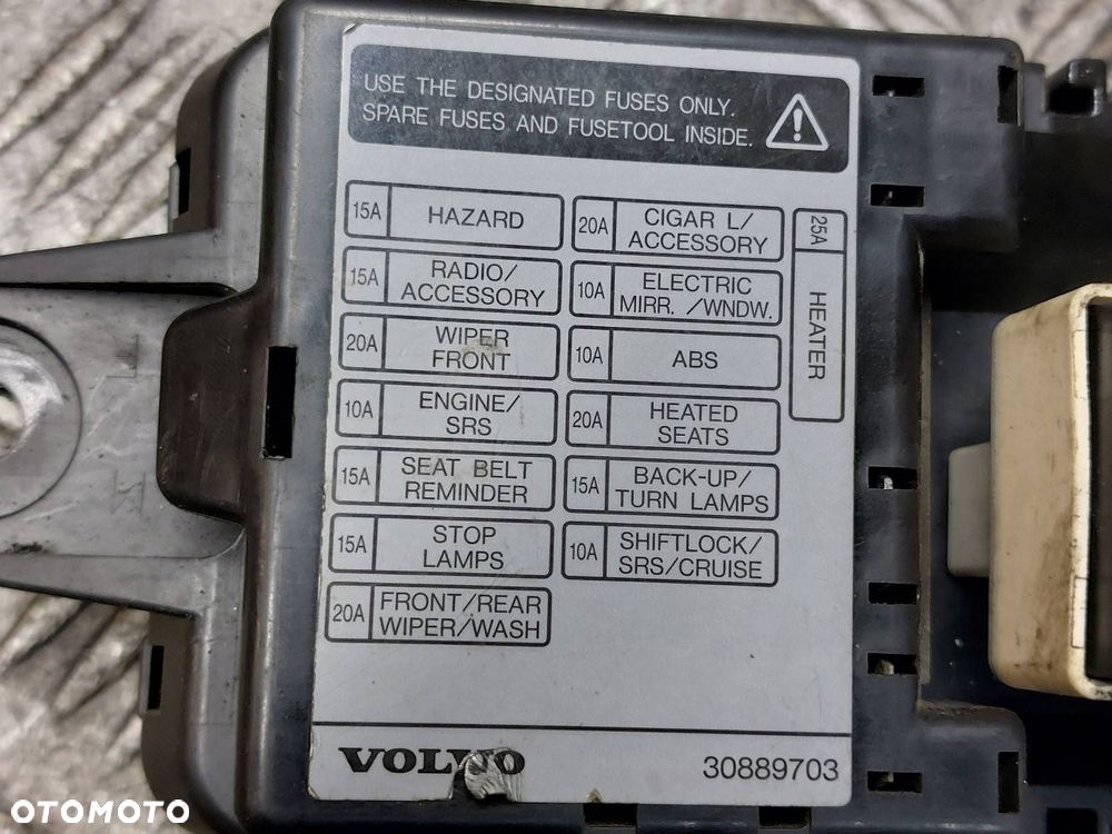 ZESTAW STARTOWY VOLVO V40 S40 I 1.6 16V P30616812 30865184 30857627 - 8