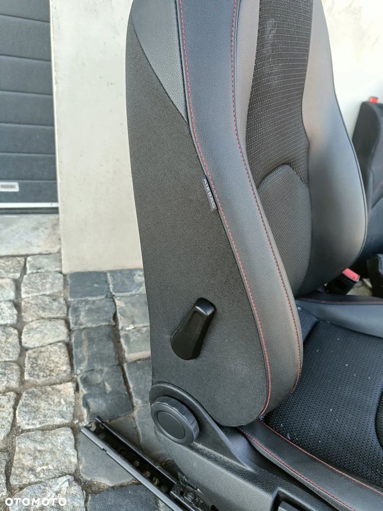 Fotele Seat Leon 3 III FR Skóra Kanapa Przekładka Siedzenia - 9