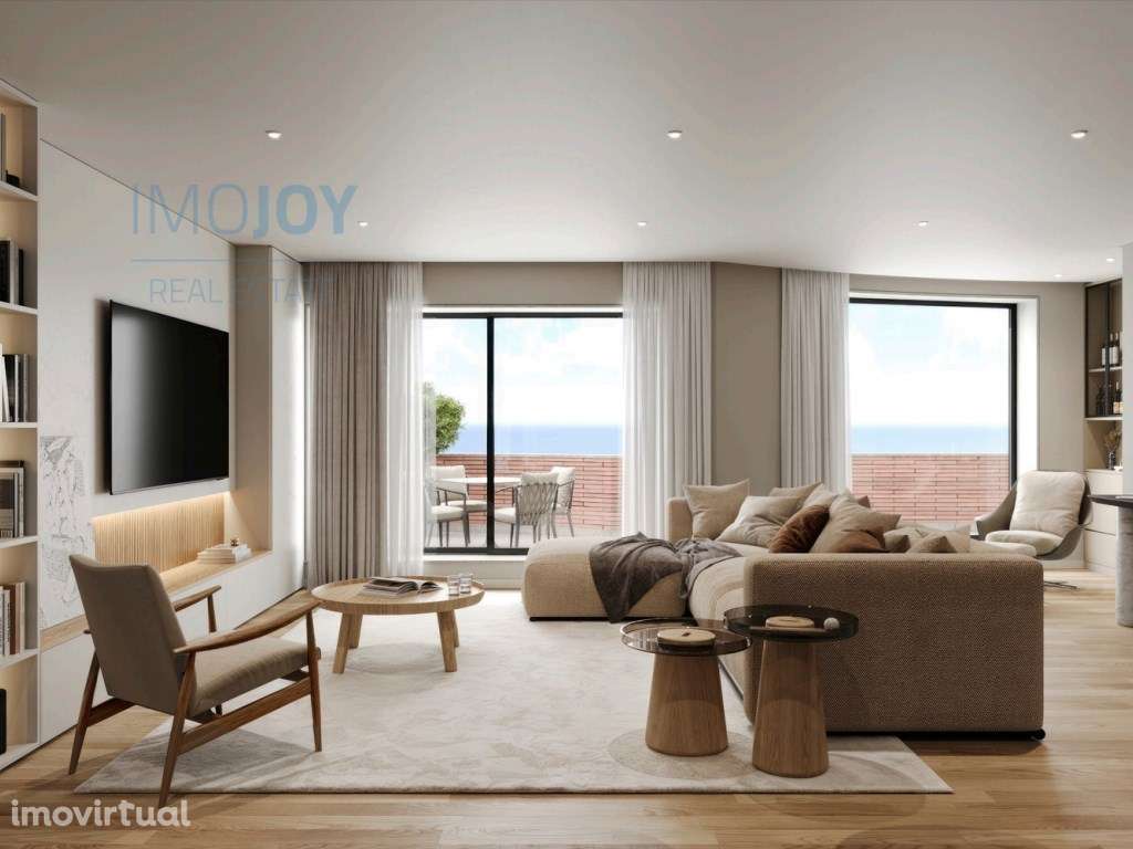 Penthouse T4 Exclusiva com Vista Mar em Leça da Palmeira - Grande imagem: 3/25