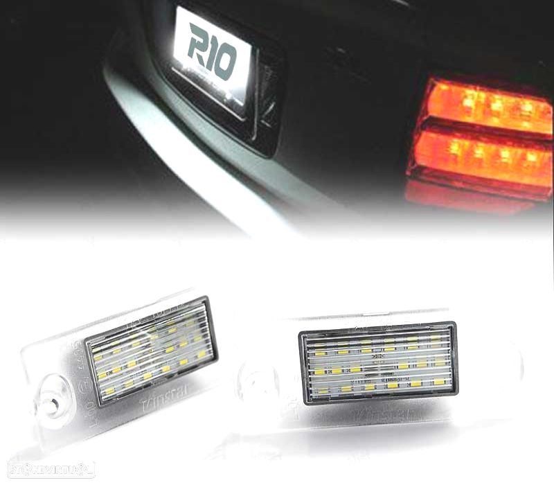 LUZES MATRÍCULA AUDI A4 B5 94-98 A3 97-00 LED - 1