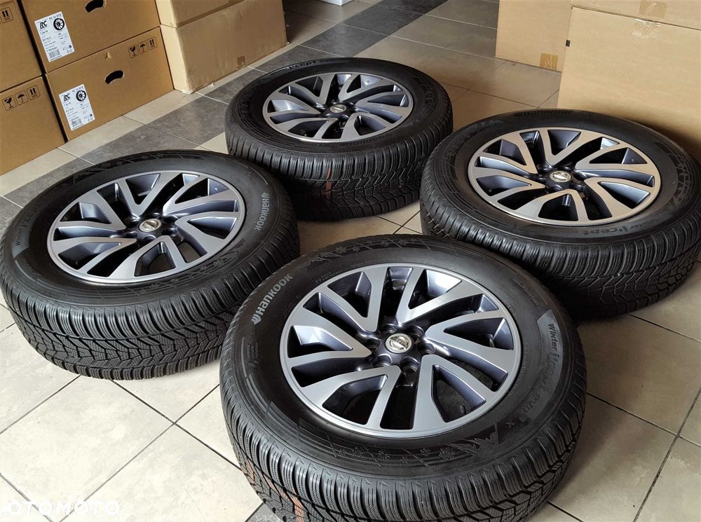 Koła zimowe 18 cali Nissan Navara Mercedes X klasa felgi 6x114,3 opony Hankook 255/60/18